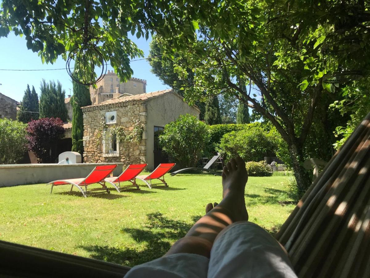 Bed and Breakfast Les Aiguieres En Provence Suze-la-Rousse Exterior foto