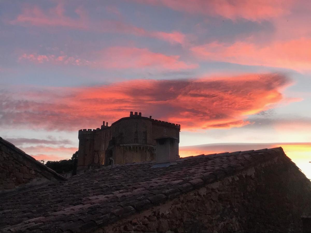 Bed and Breakfast Les Aiguieres En Provence Suze-la-Rousse Exterior foto